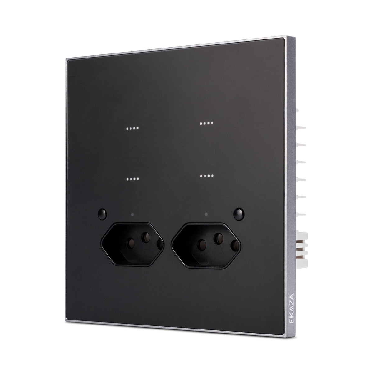 Interruptor 4x4 Com Tomada Soft Touch Série Vênus Wifi