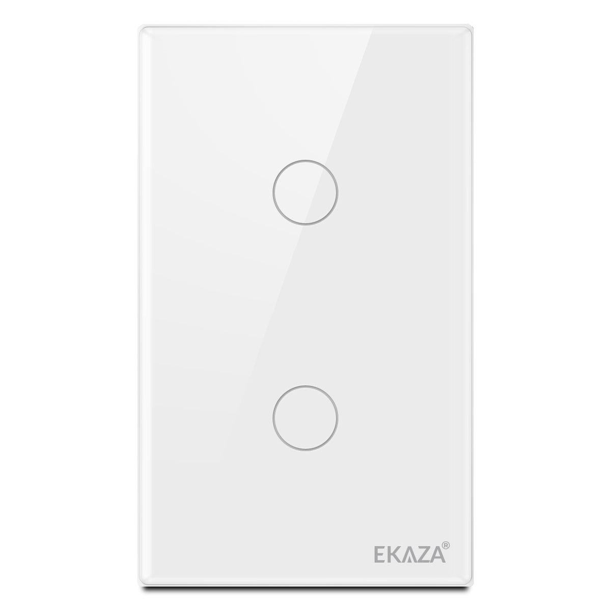 Interruptor Inteligente Série Touch 2.5d Zigbee 2 Botões