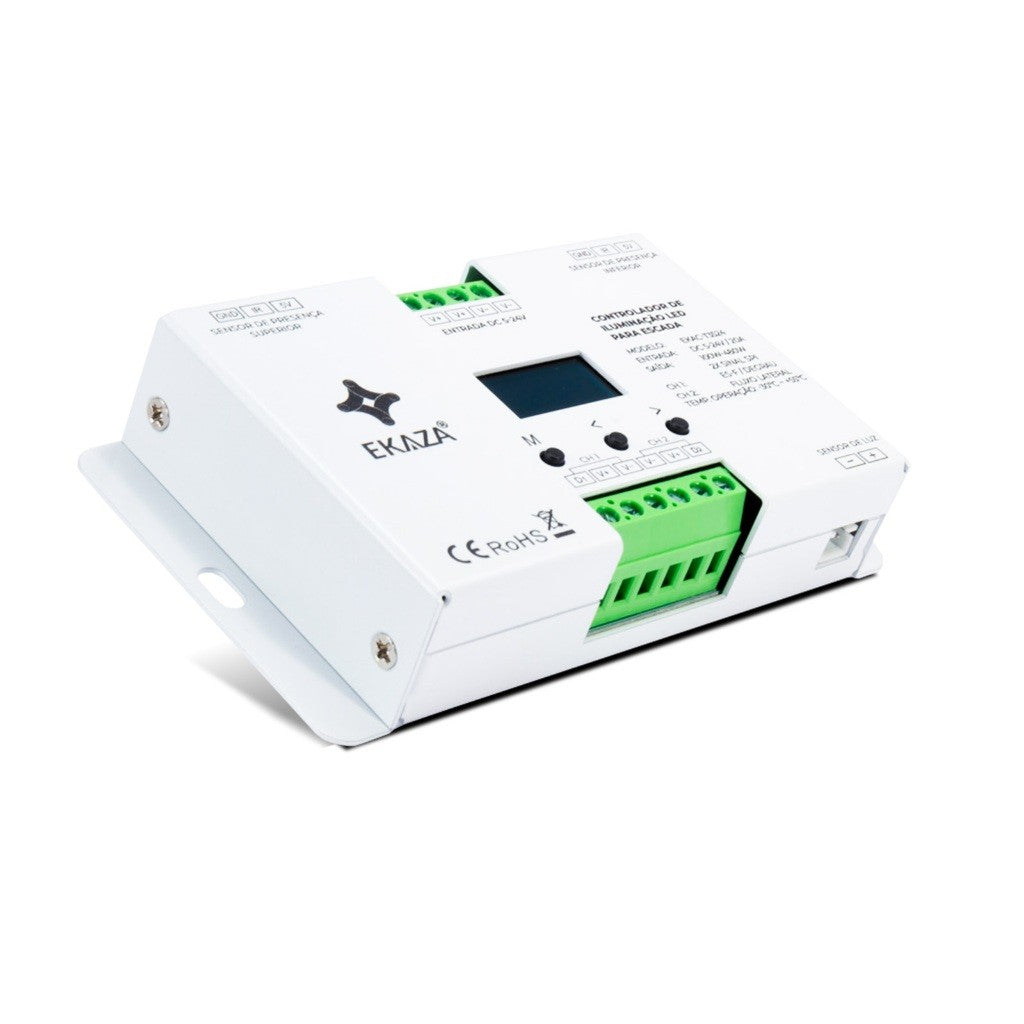 CONTROLADOR DE ILUMINAÇÃO LED PARA ESCADA