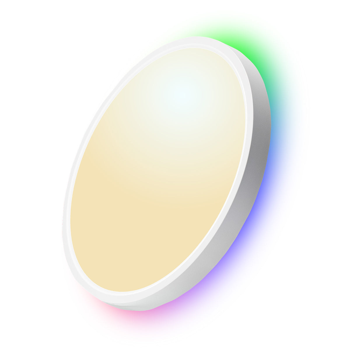 Painel de LED Plafon Inteligente com Borda RGB Sobrepor 24W