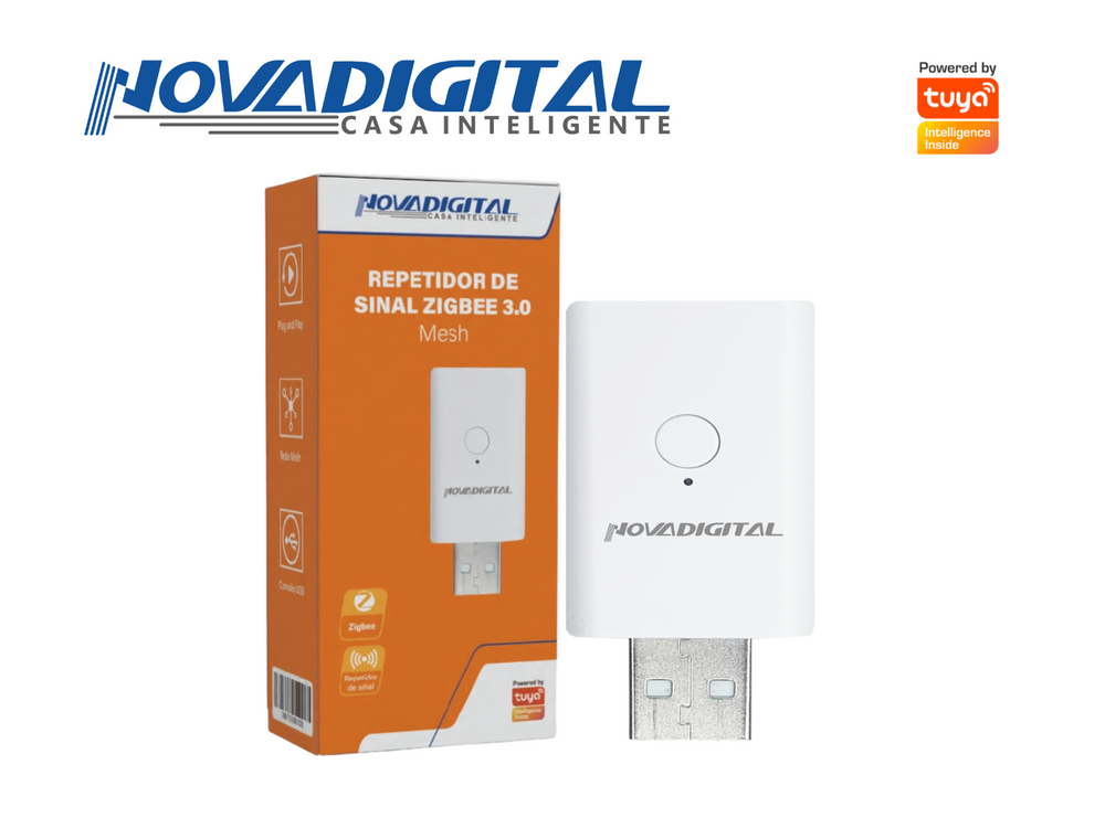 Repetidor Zigbee de tomada
